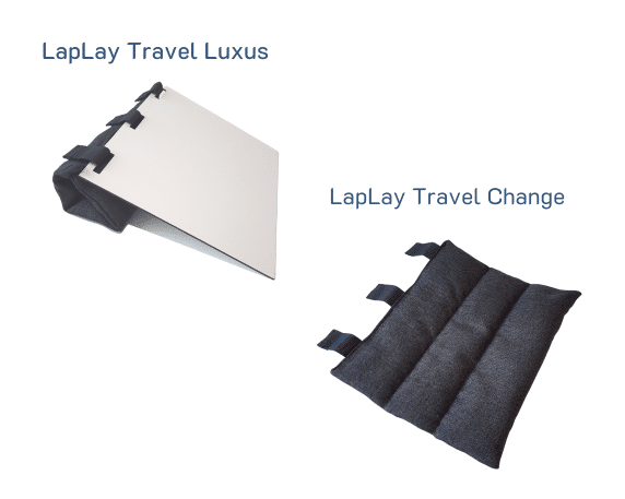 LapLay Travel Luxus sylitaso ja Change pehmusteosa